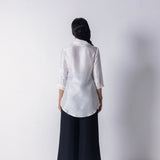 Cutwork Scarf Shirt