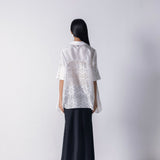 Cutwork Godet Shirt
