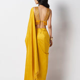 Beaded Masai Godet Sari