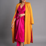 Sonali Bendre in Nivi Dress with Flora Jacket