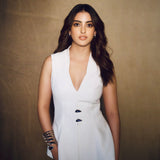Navya Nanda in Tan Blazer