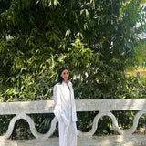 Gauravi Kumari in Tan Blazer Tan Trouser with Alex Blazer