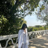 Gauravi Kumari in Tan Blazer Tan Trouser with Alex Blazer