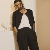 Prateik Babbar in 88 Men's Bandhgala with HS Pants and Ganjee