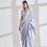 Masai Godet Sari with Vik Blouse and Pearl Pallu
