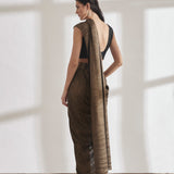 Metallic 2.0 Sari with Masai Top