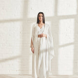 Godet Sari with Masai Top and Masai Jacket