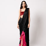 Rosa Blouse with Sari 12 Set