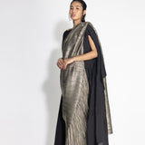 Metallic 2.0 Sari with SK Cape