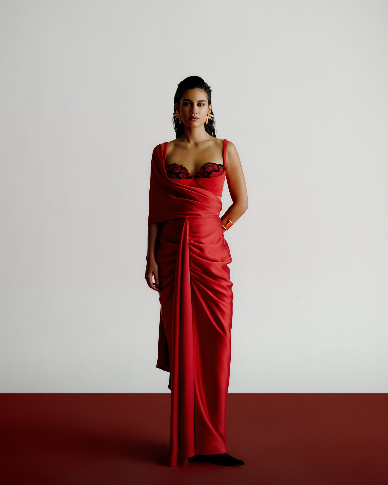 Rimi Sari – Designer Sari | 431-88 Sexy Santa