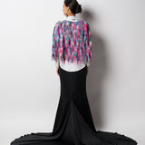 Bead Fringe Cape