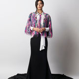 Bead Fringe Cape
