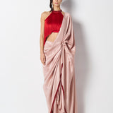Beaded Masai Godet Sari