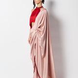 Beaded Masai Godet Sari