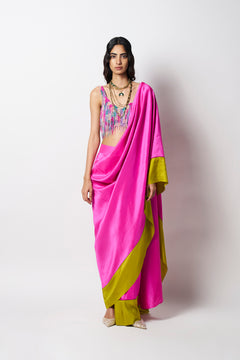Beaded Block sari