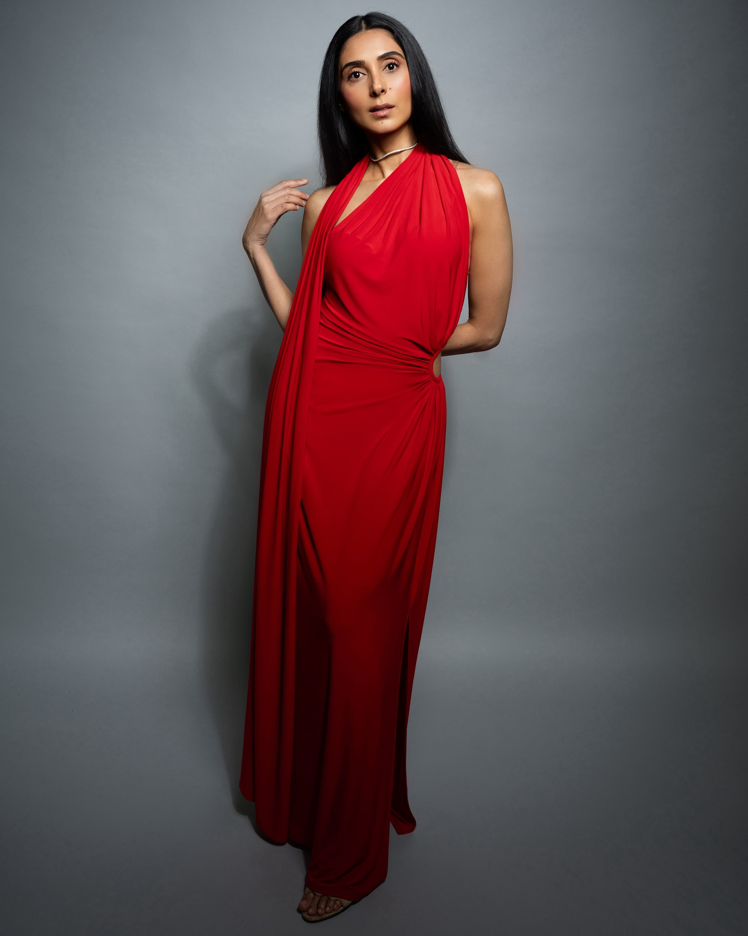431-88 Sari Dress Flora