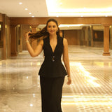 Sahiba Bali in The Tan Blazer