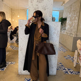 SK's Milan Look- Mocha Shirt and Hazel Knot Pants