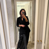 SK's Milan Look- SK Blazer with Ash Dhoti Pants