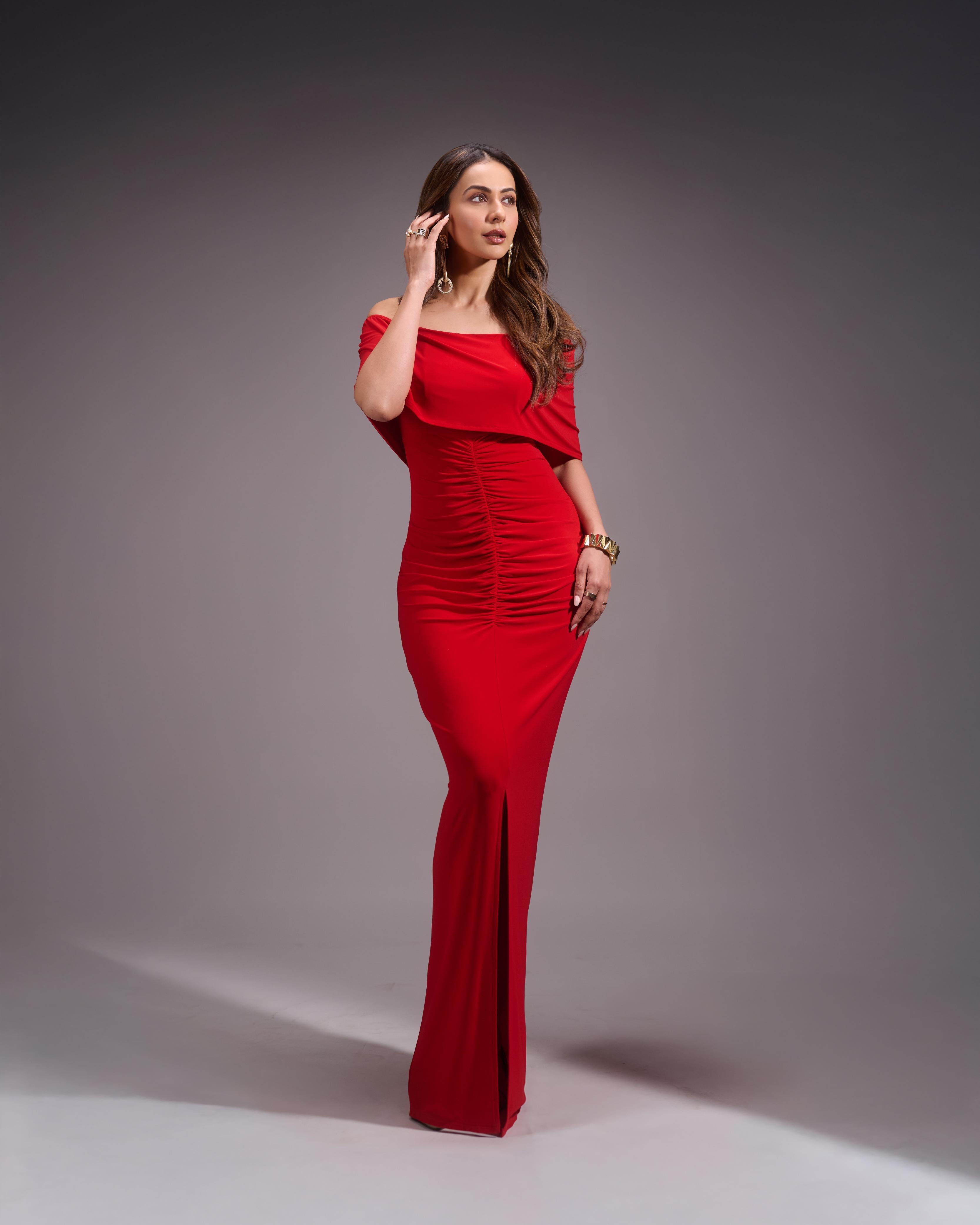 431-88 Cherry dress Flora Sexy Santa