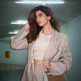 Khushi Kapoor in Alex Blazer 2.0 with Corp Skirt