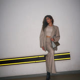 Khushi Kapoor in Alex Blazer 2.0 with Corp Skirt