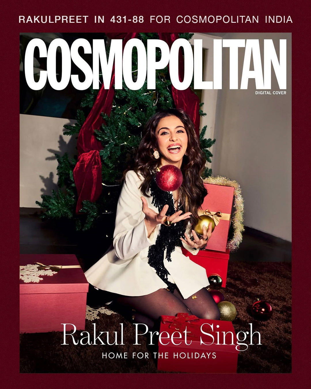 431-88 rakulpreet singh Moon jacket flora