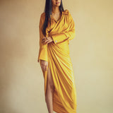 Rasna Bhasin in Star Luxe Shirt with Tie Up Skirt