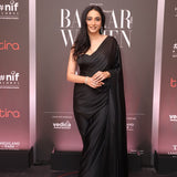 Rasna Bhasin In The Kaai Sari and MK Corset