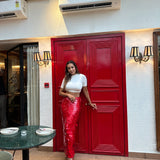 Malaika Arora in Cherry Skirt