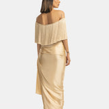 Off Shoulder Fringe top