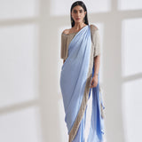 Noor Fringe Sari