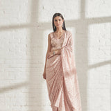 Godet Sari with AP Blouse