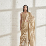 Galaxy Sari with Milkyway Crossover Top