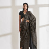 Metallic 2.0 Sari with New Knot Top