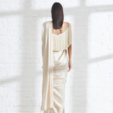 Noor Fringe Sari with Erica Fringe Top