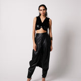 Leather Cargo Pants