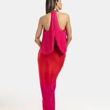 Ombrè Draped Skirt