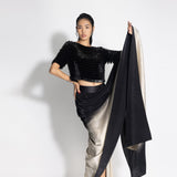 Midnight Sari with Swing Top