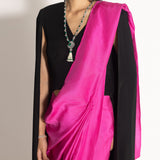 Masai Godet Sari with Neha Cape